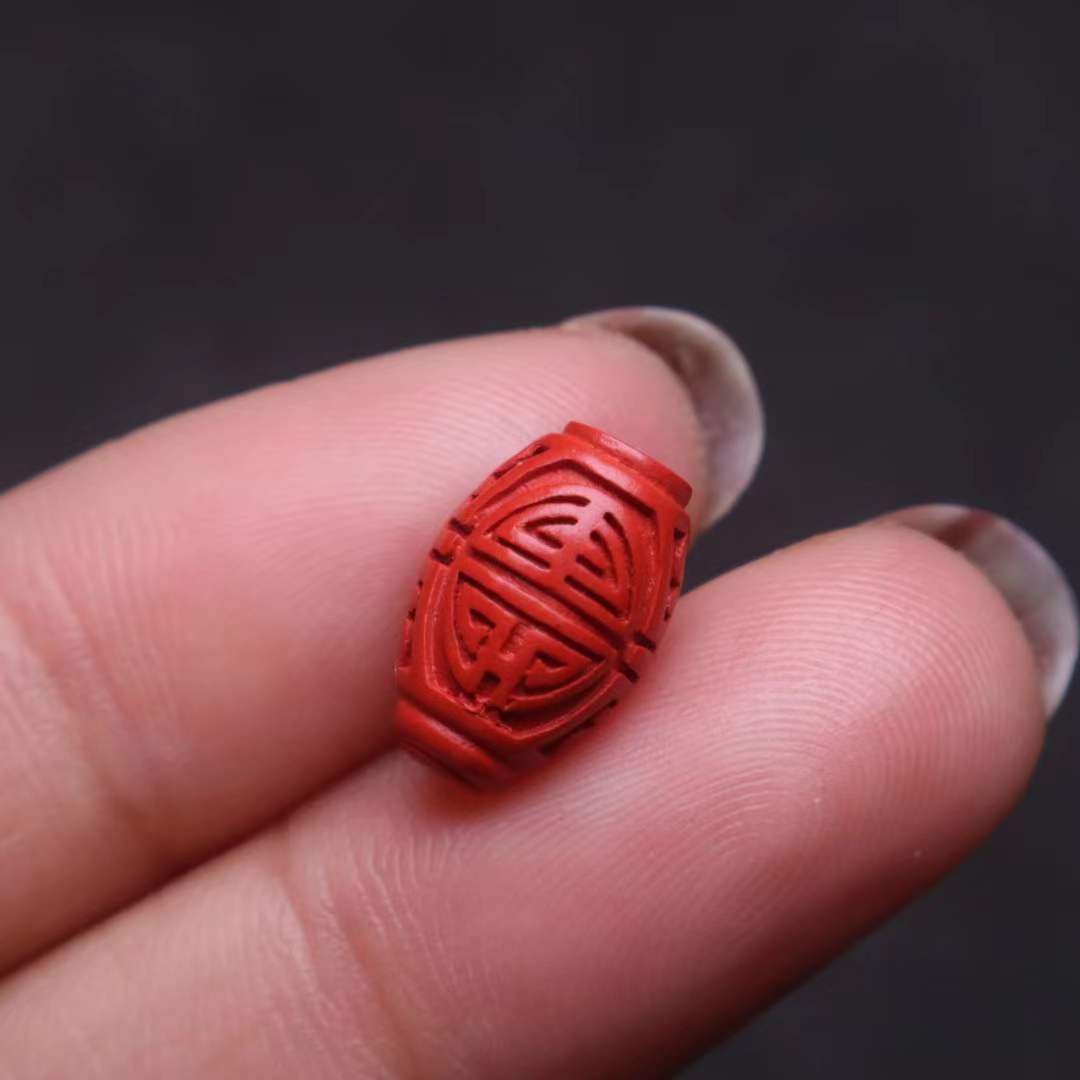 保真朱砂红砂寿字顶腰珠隔珠桶珠金刚星月菩提手长串diy文玩配饰,淘宝优惠券,粉丝福利购,淘宝优惠卷