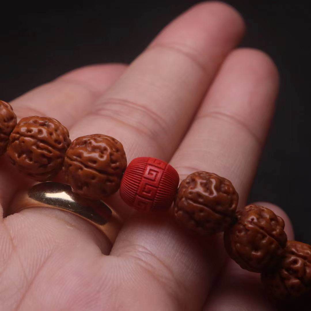 天然原矿朱砂红砂回纹老型这顶腰珠隔珠散珠菩提手串手工diy配饰,淘宝优惠券,粉丝福利购,淘宝优惠卷