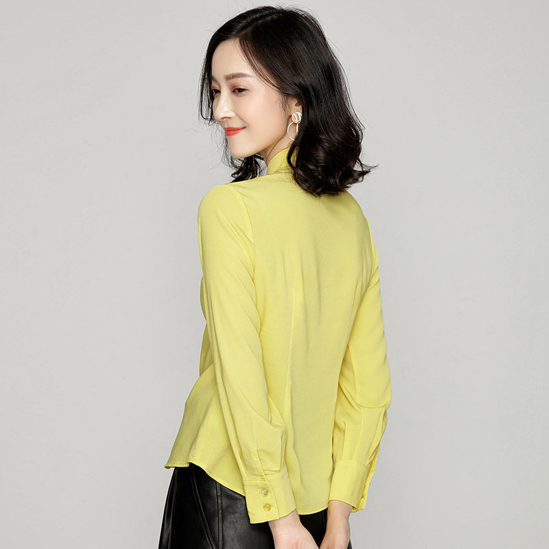 2020秋装新款设计感小众长袖衬衫 苏佩衬衫
