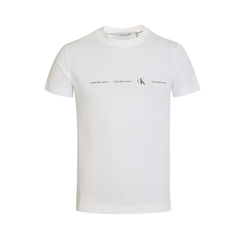 calvin klein男士纯色圆领打底衫 联合供应海外T恤