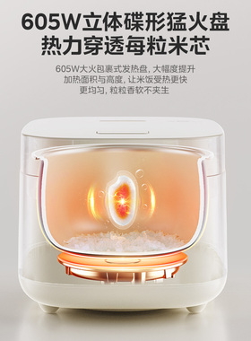 美的电饭煲家用电饭锅3到4人