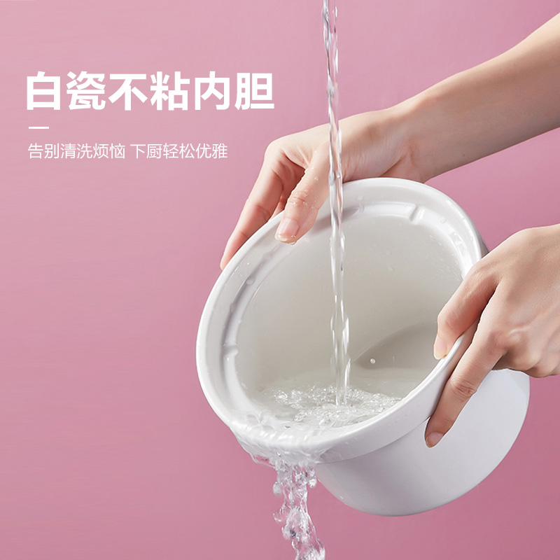 美的佛山专卖店美的电炖锅煲汤煮粥神器家用陶瓷全自动炖盅燕窝多功能小型养生锅3