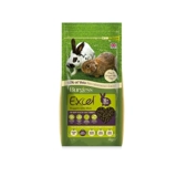 Британский Burgess, Bugs Mint с высоким содержанием волокон, взрослый кролик зерновое зерновое зерновое питание корм для кролика 1,5 кг