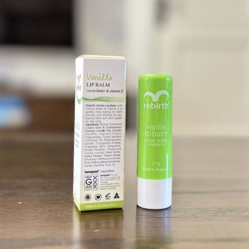 澳洲原装Re-birth蕾葆丝羊脂润唇膏护唇3.7g香橙香草味2027年,淘宝优惠券,粉丝福利购,淘宝优惠卷
