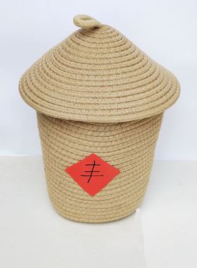 搬家乔迁丰收粮仓摆件幼儿园环创主题装饰农庄生态园五谷杂粮布置