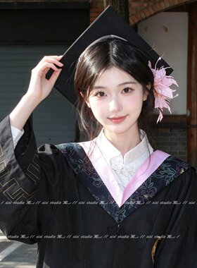 【2026新款】学士帽多色簪花饰品