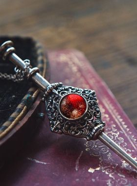 哈利波特系列周边ggad血盟项链定制S925银女神奇动物在哪里周边款