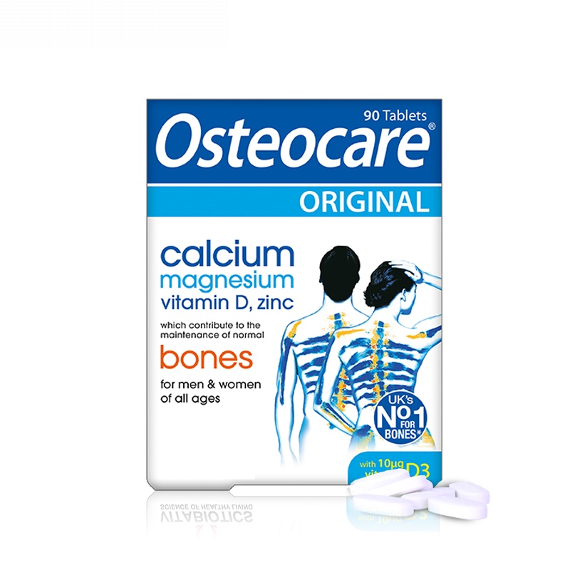 26.06 英国直邮包税 Osteocare 钙镁锌VD3全年龄补钙片 90片*4盒