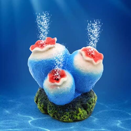 鱼缸造景增氧气泡打氧仿真摆件水族箱创意装饰火山石珍珠贝壳沙头 - 图2