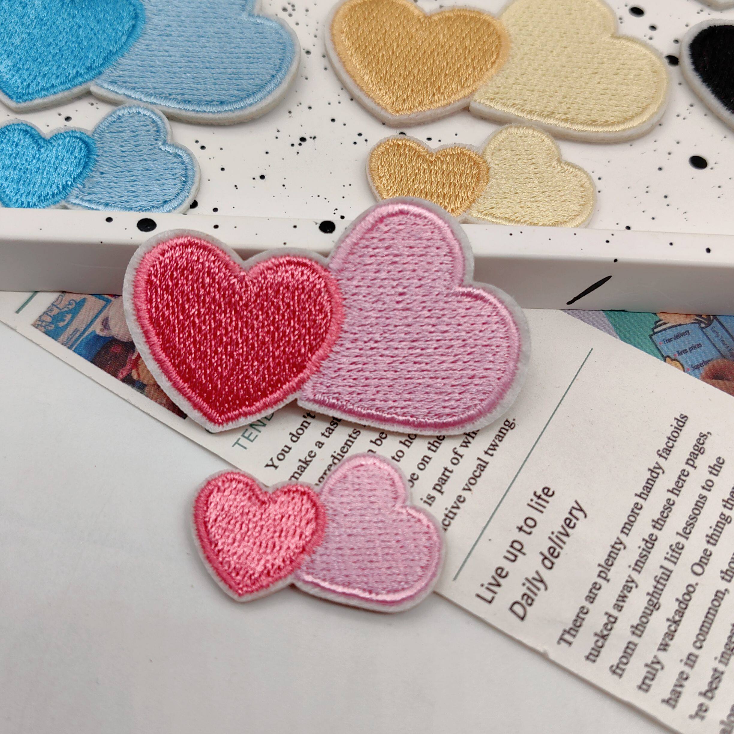 爱买就淘满钻底我只对你动心刺绣贴片宠物发夹diy儿童发饰材料,淘宝优惠券,粉丝福利购,淘宝优惠卷