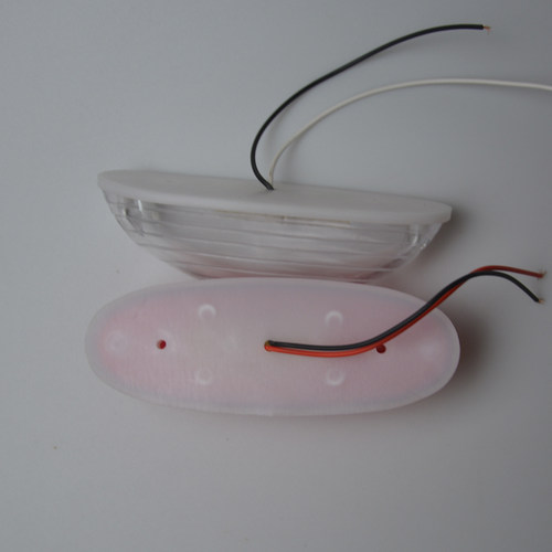 箱货车厢顶灯示宽灯超亮LED灯珠12v24伏翻斗挂车高栏后审车小角灯 - 图1