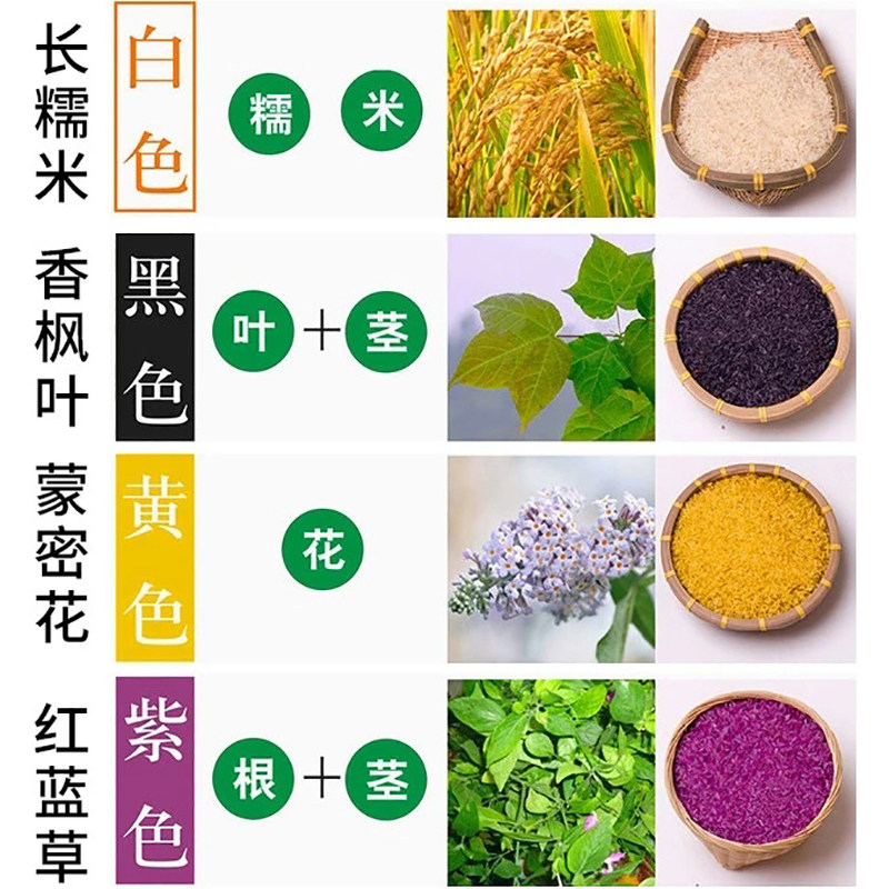 云南花米饭五色八宝饭免邮彩虹糯米饭速度米饭速食蒸热即食500g,淘宝优惠券,粉丝福利购,淘宝优惠卷