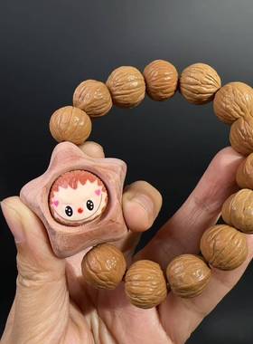 15-16MM猴头五角星血柏拉布布手链手串土豪串男女文玩佛珠批发