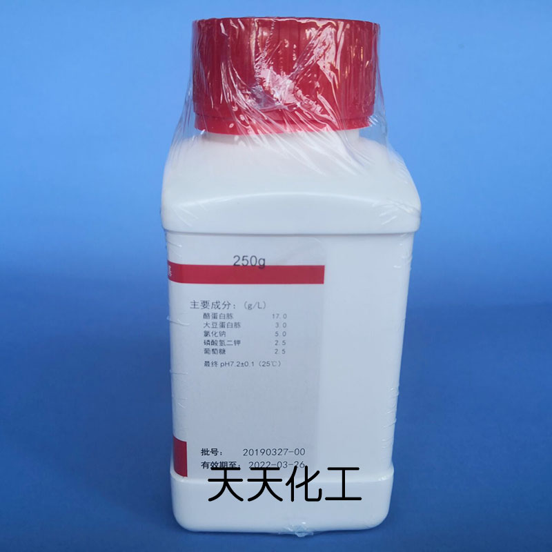 SCDLP液体培养基 250g/瓶 杭州微生物M0096  化妆品细菌增菌培养 - 图0