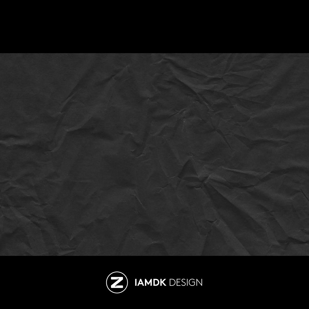 Black Crumpled Paper Textures 30款黑色褶皱纸张背景纹理素材 - 图0