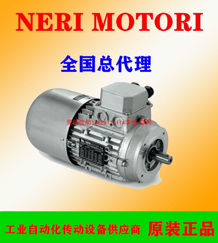 NERIMOTORI电机T63B4T71T80 T90S4 T90L4 T100LA4T112M4 T132马达-图2