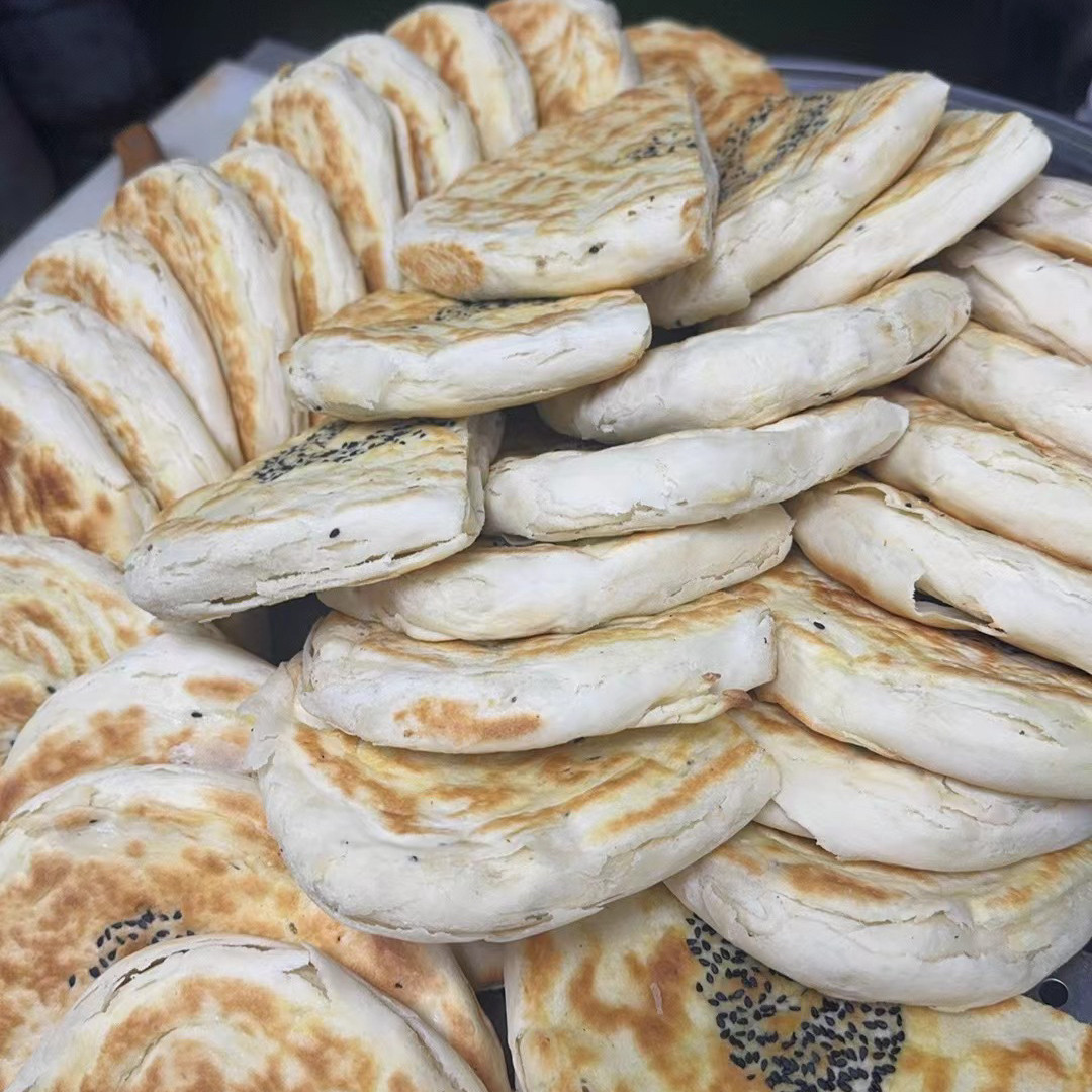 陕西大荔特产月牙烧饼火烧河南烧饼烤炉烧饼传统糕点小吃羊肉泡馍,淘宝优惠券,粉丝福利购,淘宝优惠卷