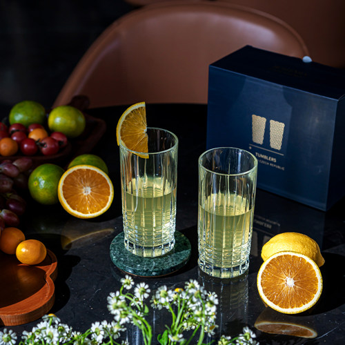 BOHEMIA捷克进口水晶玻璃酒杯高级感创意个性威士忌杯水杯果汁杯 - 图2