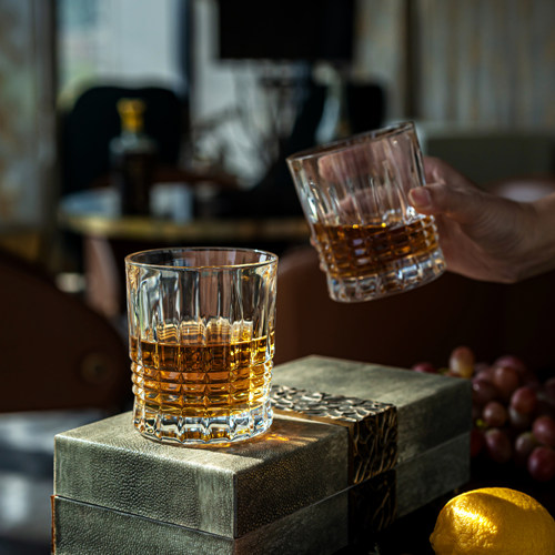 BOHEMIA捷克进口水晶玻璃酒杯高级感创意个性威士忌杯水杯果汁杯 - 图1