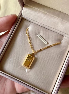 钛钢项链 不掉色周家同款经典百搭项链轻奢锁骨链XL302