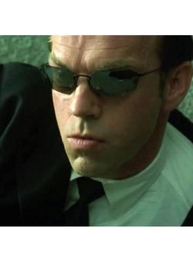 The Matrix Agent Smith Sunglasses 黑客帝国史密斯同款太阳眼镜