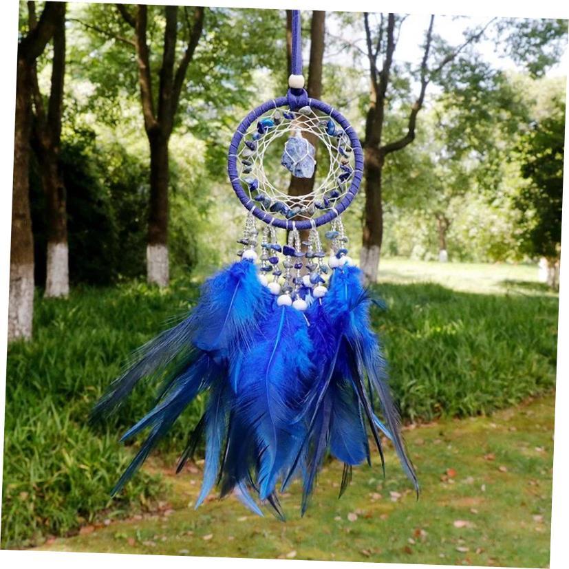 Natural Crystal Dream catchers 7 Chakra Gemstone Dream Catch - 图1