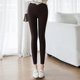 Magic Black Pants Women Wear high waist and thin nine -pointed pencil pants in summer tight elastic eight -point leggings