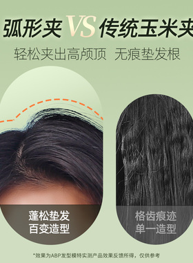 ABP弧形夹板高颅顶凹凸u型夹