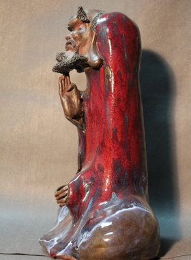 石湾公仔大师人物达摩家居装饰