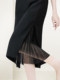 Celebrity Xiaoxiangfeng high waist slim hip skirt