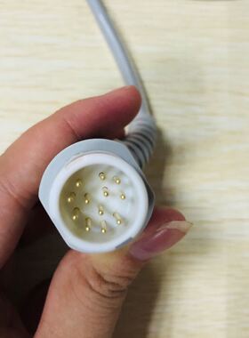 兼容金科威心电监护仪G60 GS10 GS20 一体五导十二针心电导联线