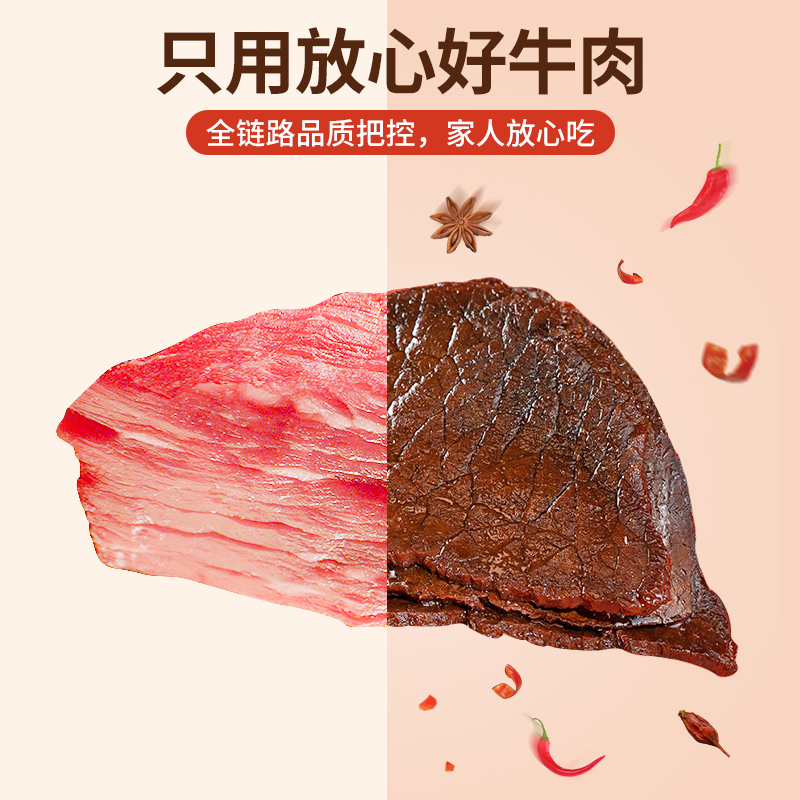 绿盛湖岭牛肉干官方旗舰店温州特产手撕原切牛肉休闲零食 - 图0