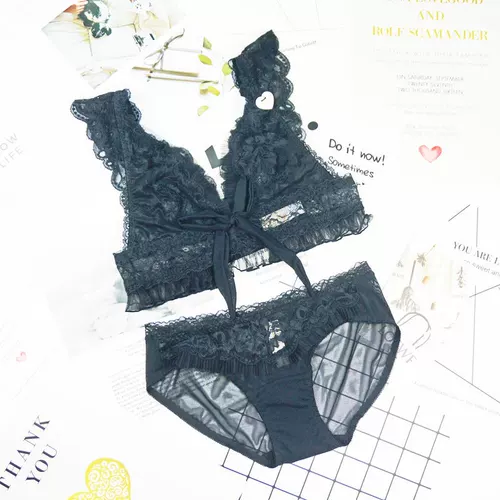 倩莉夫人 Кружевное сексуальное ультратонкее тонкое нижнее белье, бюстгальтер без косточек, большой размер