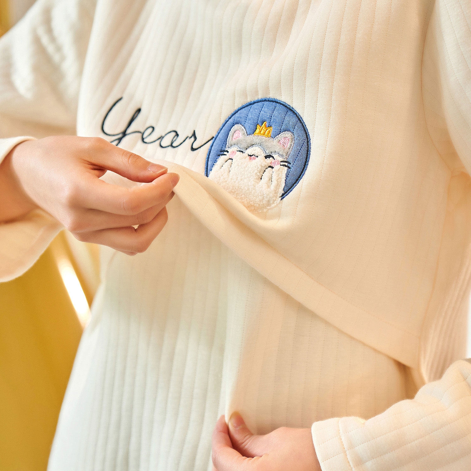 时尚秋冬款月子服三件套十月份睡衣 维雨服饰哺乳衣/月子服