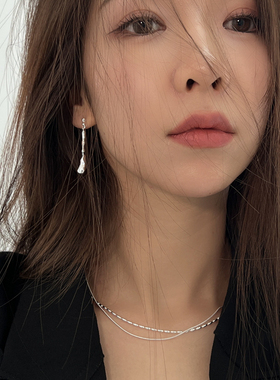 洋气米粒项链Innosense纯银