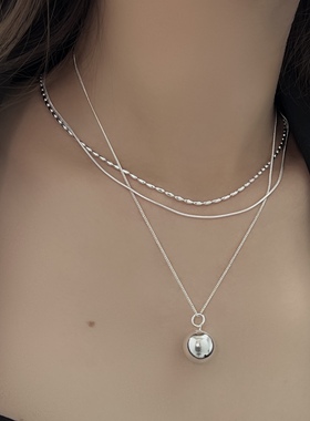 锁骨链项链Innosense纯银女