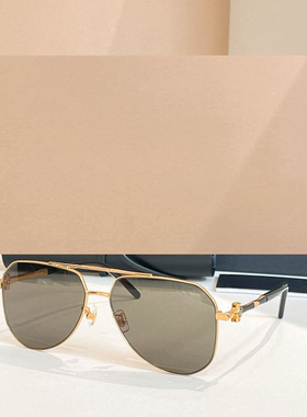 椭圆框时尚飞行员风遮阳墨镜男女