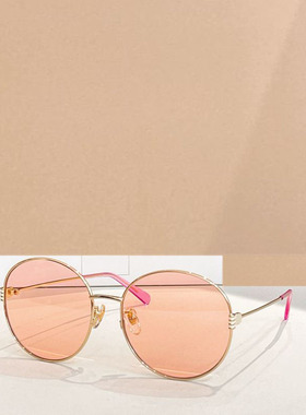 金属圆形遮阳墨镜男女款防紫外线