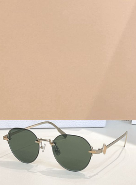 金属圆形复古风遮阳墨镜男女通用