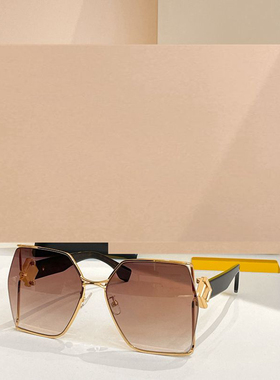 金属方形遮阳太阳镜男女款显脸小