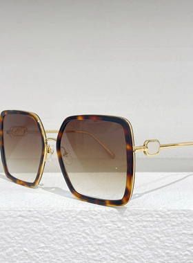 金属板材方形大框太阳眼镜女圆脸Z1774E时尚遮阳墨镜男闪粉色黑绿