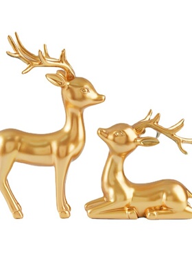 酒柜高档小摆件客厅玄关电视柜轻奢工艺软装饰品现代简约家居