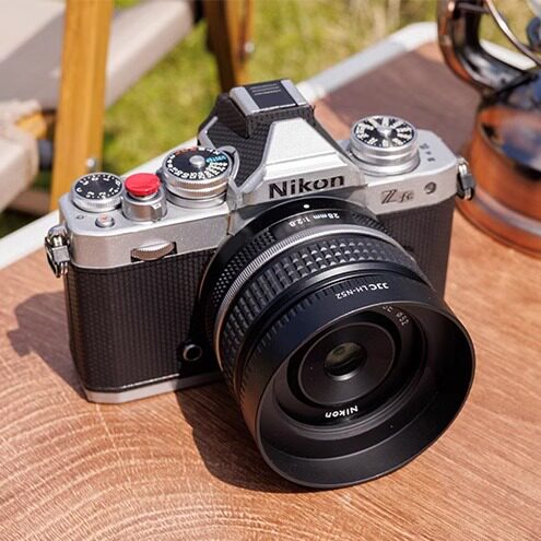 JJC 适用尼康Z28mm F2.8/Z40mm F2遮光罩金属ZF Z7II Z6II Z5 ZFC Z50 Z7 Z6 Z9 Z8 ZFC微单相机镜头配件 - 图0