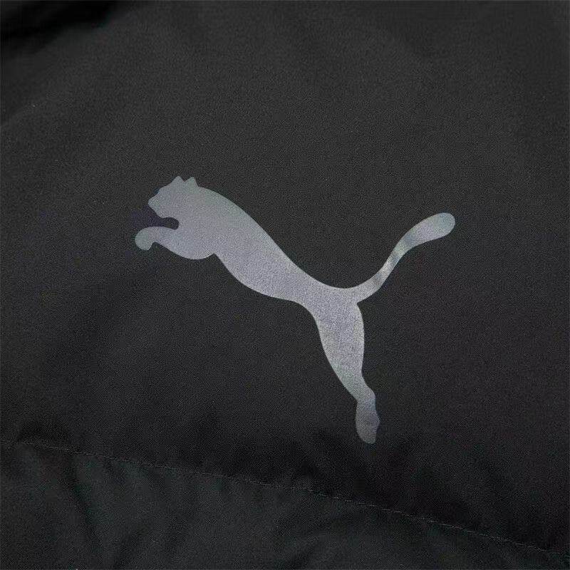 PUMA彪马 男女同款长款羽绒服 冬季保暖大LOGO连帽运动外套674277,淘宝优惠券,粉丝福利购,淘宝优惠卷