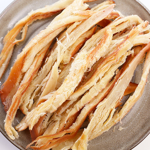 手撕鱿鱼条威海荣成特产风琴鱿鱼丝开袋即食海鲜海味休闲零食250g - 图2