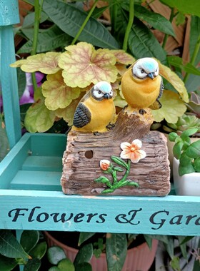 仿真别墅阳台创意动物园艺杂货