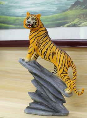 假山老虎过门石电视柜车载摆件