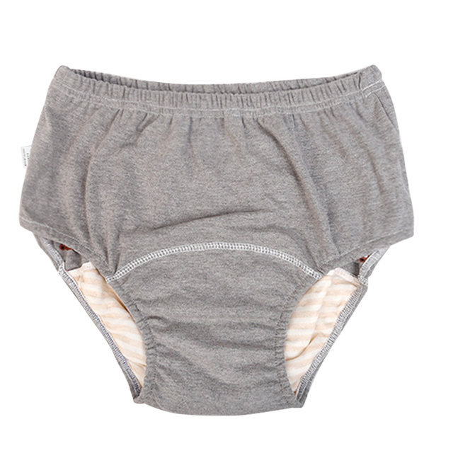 Washable cotton incontinence underwear for the elderly