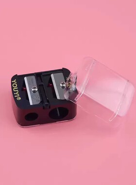 卷笔刀双孔削眉笔削唇膏