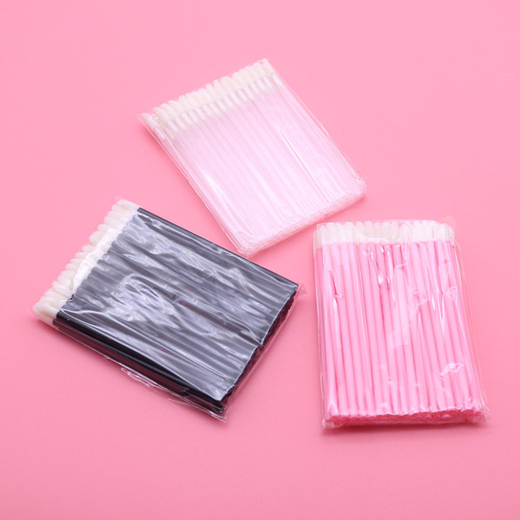 50支一次性唇刷棒口红刷女唇膏唇釉刷粉底遮瑕便携化妆刷师专用,淘宝优惠券,粉丝福利购,淘宝优惠卷